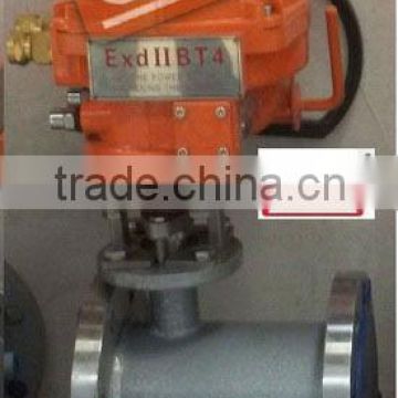 MOTORIZED STEAM JACKETED BALL VALVES