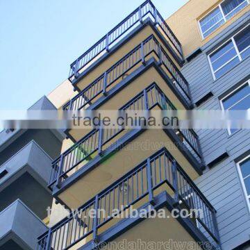 balcony Aluminium welding fence or aluminium alloy railing