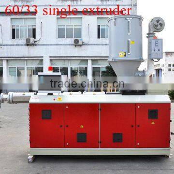 Plastic single screw extruder machines