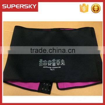 A-315 Custom Logo Magnetic Waist Trimmer Belt Compression Waist Support Fitness Neoprene Waist Trimmer Belt with Lumbar Support