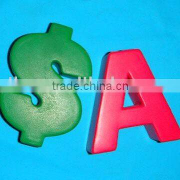 pu dollar sign/pu letter
