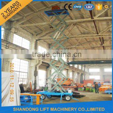 Hydraulic Motor Powered Mobile Electric Scissor Lift