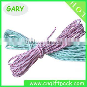 White and Green Wixed Round Polyester Elastic String for Clothes