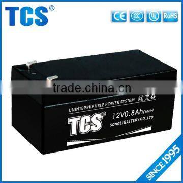 2015 High quality lead acid type 12v 0.8ah battery