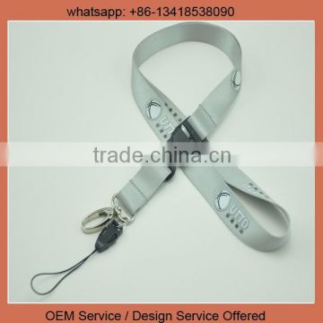 Custom design safety hook lanyards plastic string lanyards