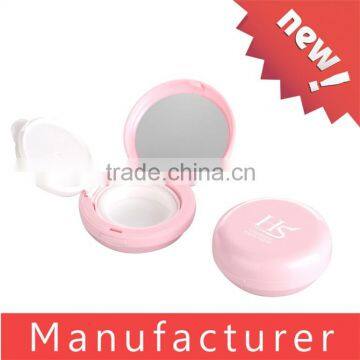 Custom Empty Pink BB Cushion Powder Case with Mirror for Wholesalers