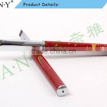 ANY 2016 Hot Sale Mental Handle Import High Quality Angled Hair Nail Art Brush Gel Pure Color photo-5