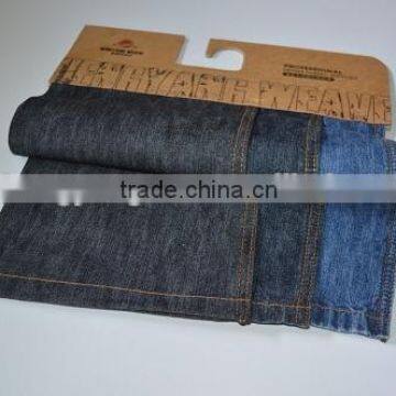 mercerized cotton stretch denim fabric for jeans