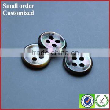 Factory Custom White Round Crystal Badge Buttons for Wedding Dress photo-2