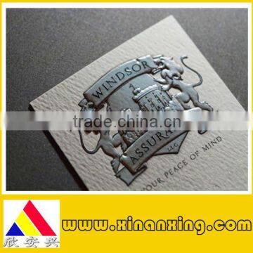 greeting card with gold stamping printing