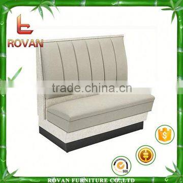 genuine leather modern sofa restaurant sofa booth