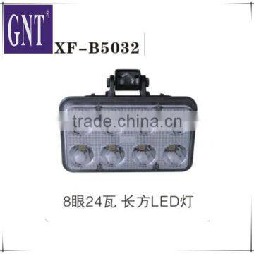 excavator 24W LED light with 8 bulb