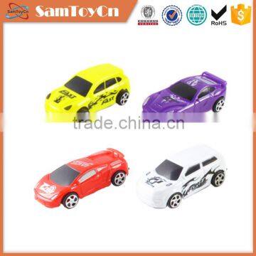 New plastic mini oem pull back car toys