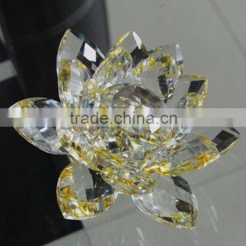 2016 new yellow crystal gift items for wedding hot in China