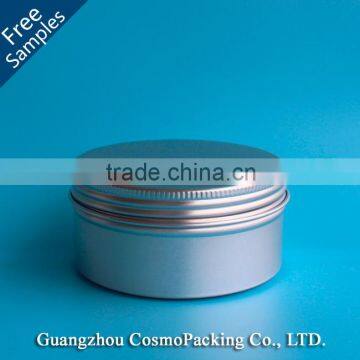 120ml (4 oz) Aluminum Middle tin container, metal cake tin