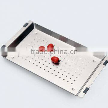 Best Kitchen Sink Band HOUSESTAR 2015 Top Selling 304 Stainless Steel Kitchen Sink Colander Stainless Steel Gird for Sale photo-4