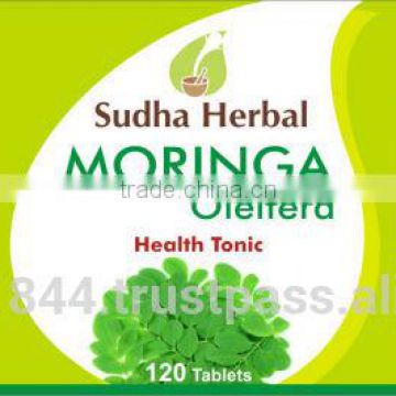 Organic Moringa Oleifera Leaf Powder Tablets