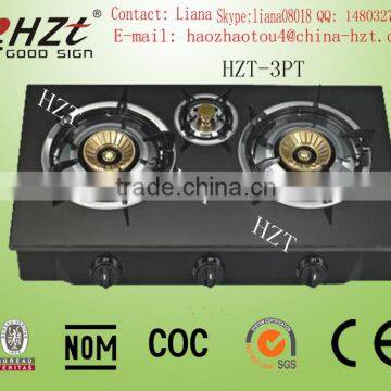 Hight Quality Outdoor Tempered Glass Table Top 4 Gas Burner Gas Cooker photo-5