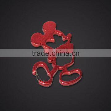 Wholesale key chains micky mouse design high quality metal carabiners