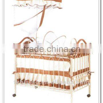 New Style Comfortable Multifunctional Luxury Baby Metal Bed(1901)