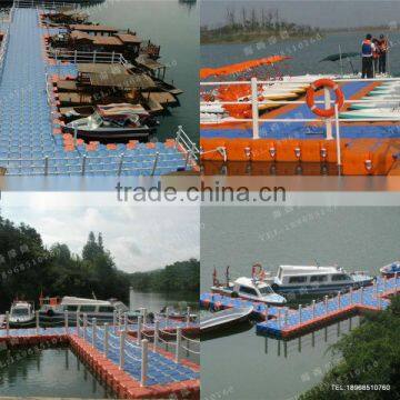 plastic modular pontoon floating dock