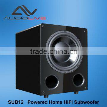 Dong Guan supply Powered Home HiFi Subwoofer SUB12