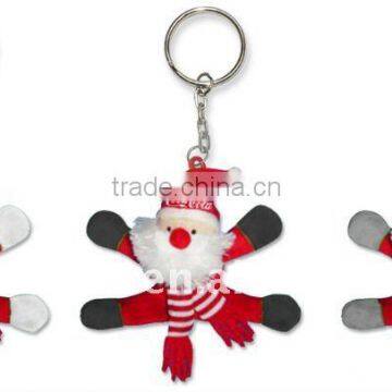 santa claus plush magnet