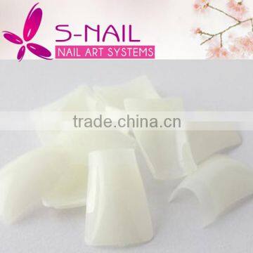 500 Natural Duck Nail Tips Wide False Nail Tips Acrylic Nail