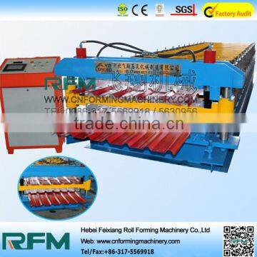 Double layer rollformer for steel roof machine