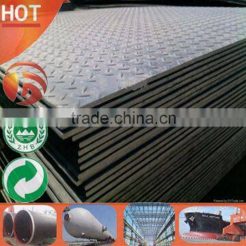 3.75 mm thick 1250mm width A36 Standard Steel Checkered Plate Size