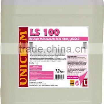 Descaling liquid for dish washers
