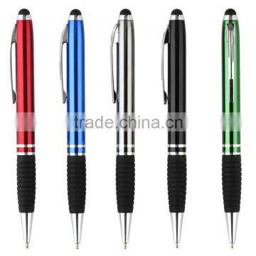 colored aluminium twist pen touch