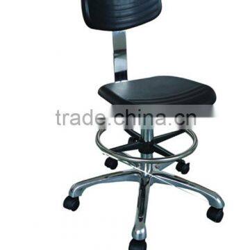 PU leather black office antistatic adjustable chair