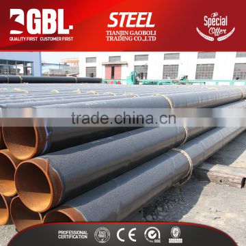 3pe coating underground water supply spiral steel pipe materials