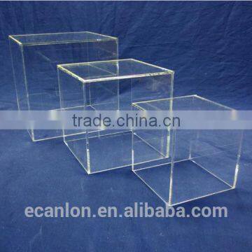 transparent acrylic perspex box