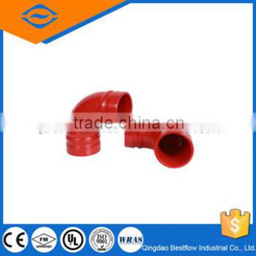 Ductile iron fire production pipe fitting