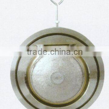 PN16 stainless steel thin swing wafer check valve