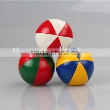 soft leather juggling ball,soft juggling ball for children,