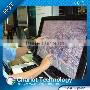 ChariotTech great price, infrared build multi touch table with 4:3 and 16:9 fromat,dual-touch for interactive advertising