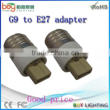 Conversion lamp holder g9 base to e27 base,g9 base led lamp,g9 base cfl