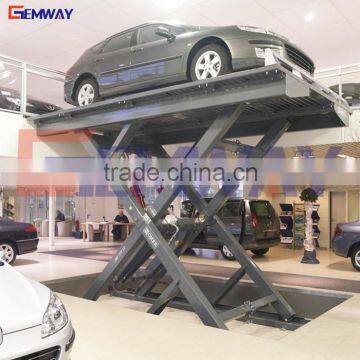 Most durable small hydraulic car scissor lift table platform for garage