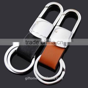 Premium quality genuine leather keyring