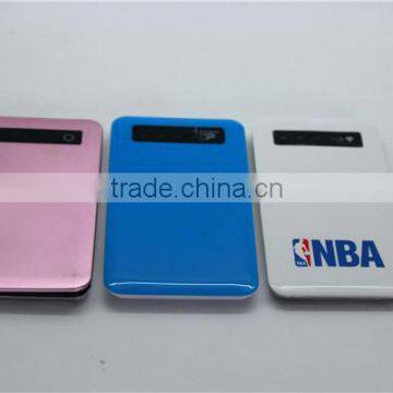 Dongguan Factory direct wholesale portable power bank for mobile phone, power charger, 4800mah power bank with UN 38.3 Ce Rohs