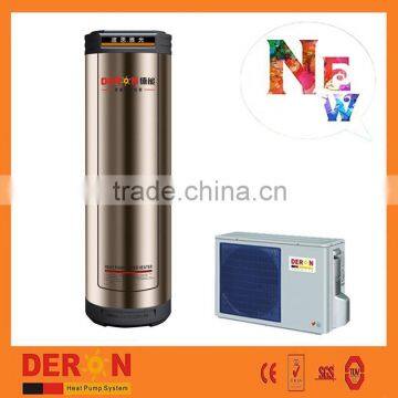 Quality Certified DERON Household Monoblock Air Source Heat Pump Water Heater With Home Heating photo-3