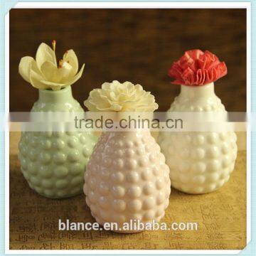 liquor and oil ceramic reed diffuser bottle pineapple design