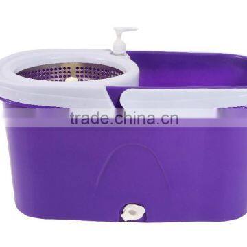 360 Degree Spinning Hand Press Dry and Clean Mega Mop