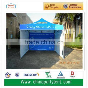 Waterproof Canvas Printed Promotional Foldable Aluminum Frame Gazebo Tent photo-4