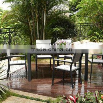 Aluminium stone patio furniture sets