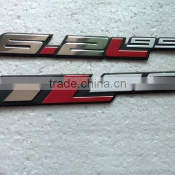 Aluminum car sign, aluminum adhesive name plate
