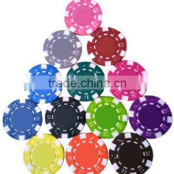 Hot sale game use cheap blank plastic casino and bar restaraunt tokens coin